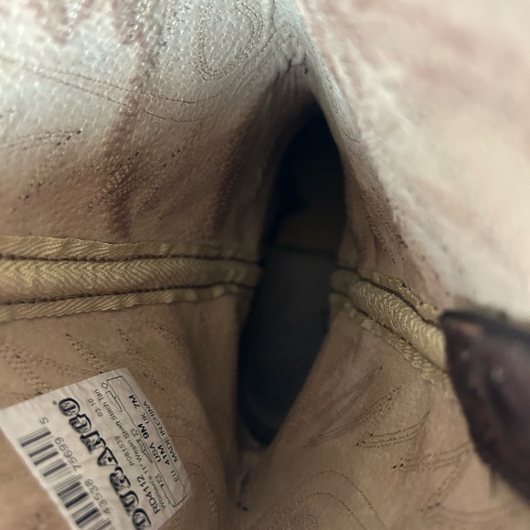 Durango 11” western shaft stitch brown women’s 9M - Picture 8 of 9